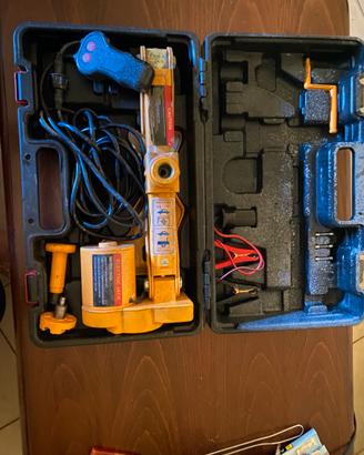 Cric Elettrico a Forbice per Auto 12V