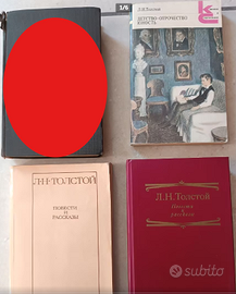 3 libri di Lev Tolstoj in russo