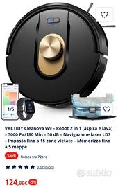 Robot aspirapolvere VACTIDY Cleanova W9