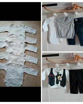 set neonato 3/6 mesi cotone "Disney-Coccode-Zara"