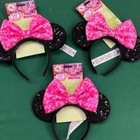 3 Cerchietti con orecchie Minnie Disney