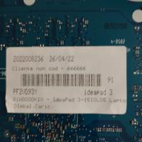 scheda madre Lenovo Ideapad 3 -15IGL05 LAPTOP 