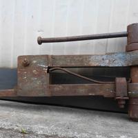 Morsa in ferro da banco