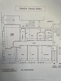 Ufficio piano rialzato