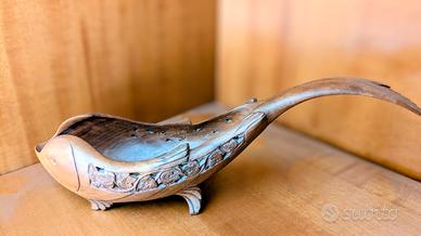 Portagioie svuota tasche  in legno vintage