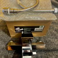 Miscelatore per vasca da bagno cromato