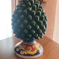 Pigna siciliana di caltagirone h35 cm