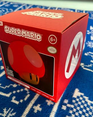 Luce Fungo Super Mario Nintendo Lampada