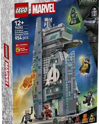 lego 76352 Avengers Doomsday nuova Torre degli Ave