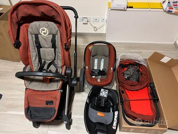 Trio Cybex Priam arancione
