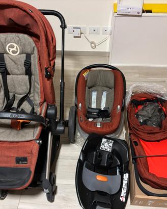 Trio Cybex Priam arancione