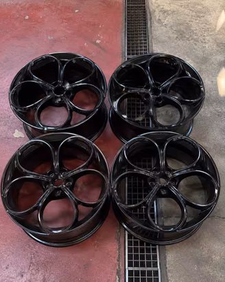 4 Cerchi in Lega 19" GMP Drake Black Diamond 5x11
