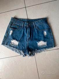 Pantaloncini in jeans blu Shein, tg S, nuovi