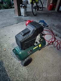 Compressore Parkside PKO 24 B2 (24 Litri) + Pistol