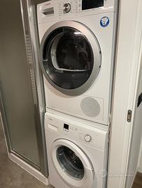 Asciugatrice e lavatrice