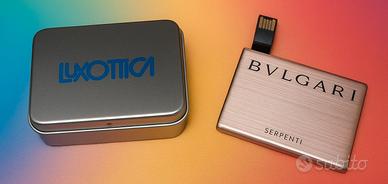 Bvlgari Chiavetta Usb Slim con Scatola  Nuova