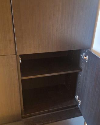 Mobile contenitore IKEA BESTÅ con cassettiera e 4