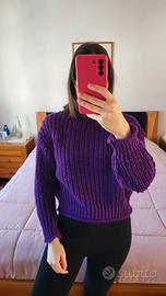 Maglione viola
