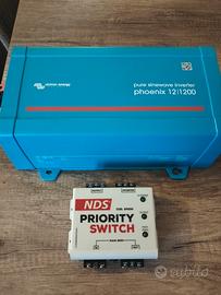 Inverter Victron +  NDS priority switch