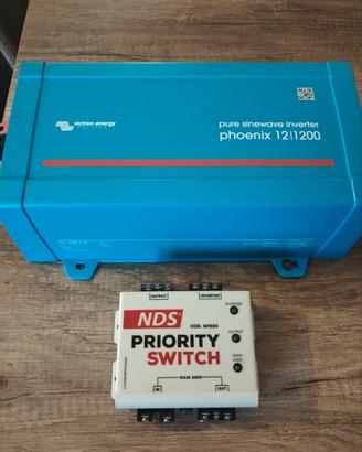 Inverter Victron +  NDS priority switch