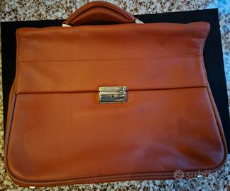 Borsa lavoro uomo pelle 24 ore samsonite - arancio - Abbigliamento e  Accessori In vendita a Milano