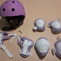 caschetto e protezioni arti 