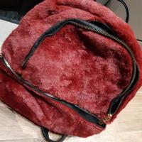 zainetto ecopelliccia nuovo 