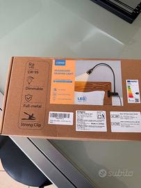 Acegoo Lampada Lettura 3000K/Ambra con Alimentator