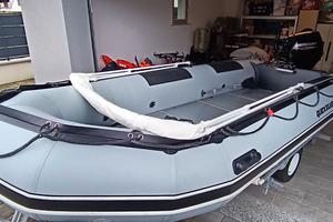 Gommone+motore+carrello