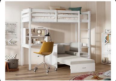 Cameretta a soppalco x bambini