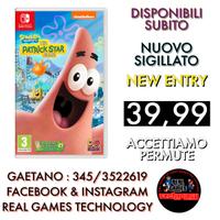 SPONGEBOB SQUAREPANTS THE PATRICK STAR GAME SWITCH