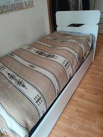 letto singolo contenitore
