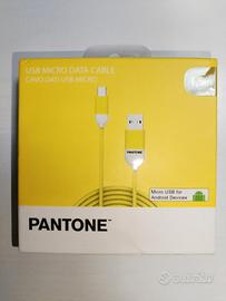 CAVO USB PANTONE NEW, HUAWEI, SAMSUNG, LG, ASUS...
