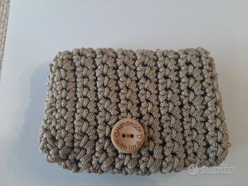 Porta tessere all' uncinetto