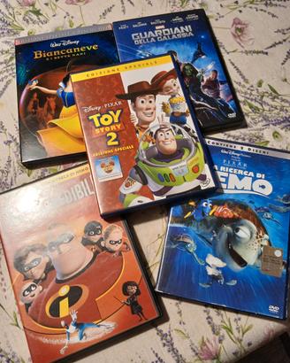 5 Dvd Marvel,Disney Pixar