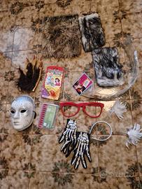 Accessori e tessuto per carnevale