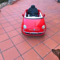 Macchina elettrica 12v per bambini Fiat 500