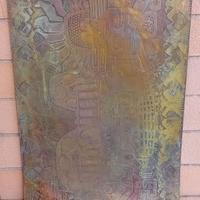 INCISIONE LASTRA OTTONE