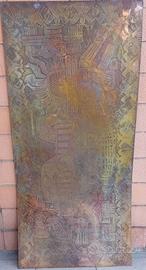 INCISIONE LASTRA OTTONE