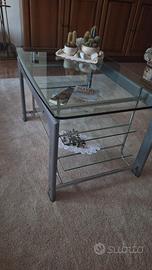 Tavolino in vetro