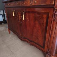 Madia in legno massiccio stile classico 