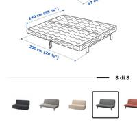 Divano letto ikea