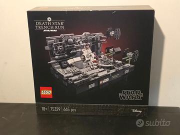 LEGO 75329 Death Star Trench Run Diorama NUOVO