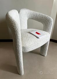 Poltroncina Dudet Cassina Bouclé Bianco