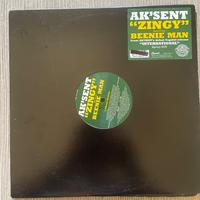 Disco vinile beenie man Ak’sent 33 giri reggae
