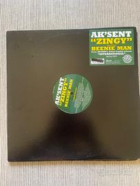 Disco vinile beenie man Ak’sent 33 giri reggae