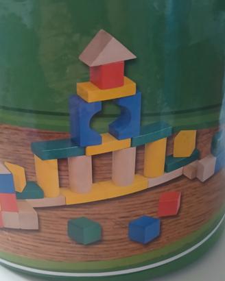 Gioco legno impilabile Idena