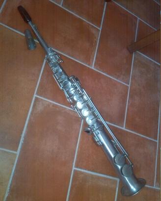 SAX  SASSOFONO SAXOPHONE SOPRANO BUFFET VINTAGE