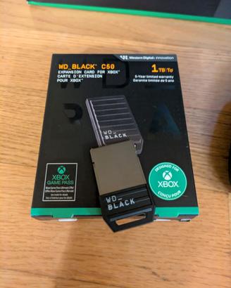 Xbox Series X 1TB memoria espansione