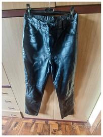 pantaloni di pelle made in florence